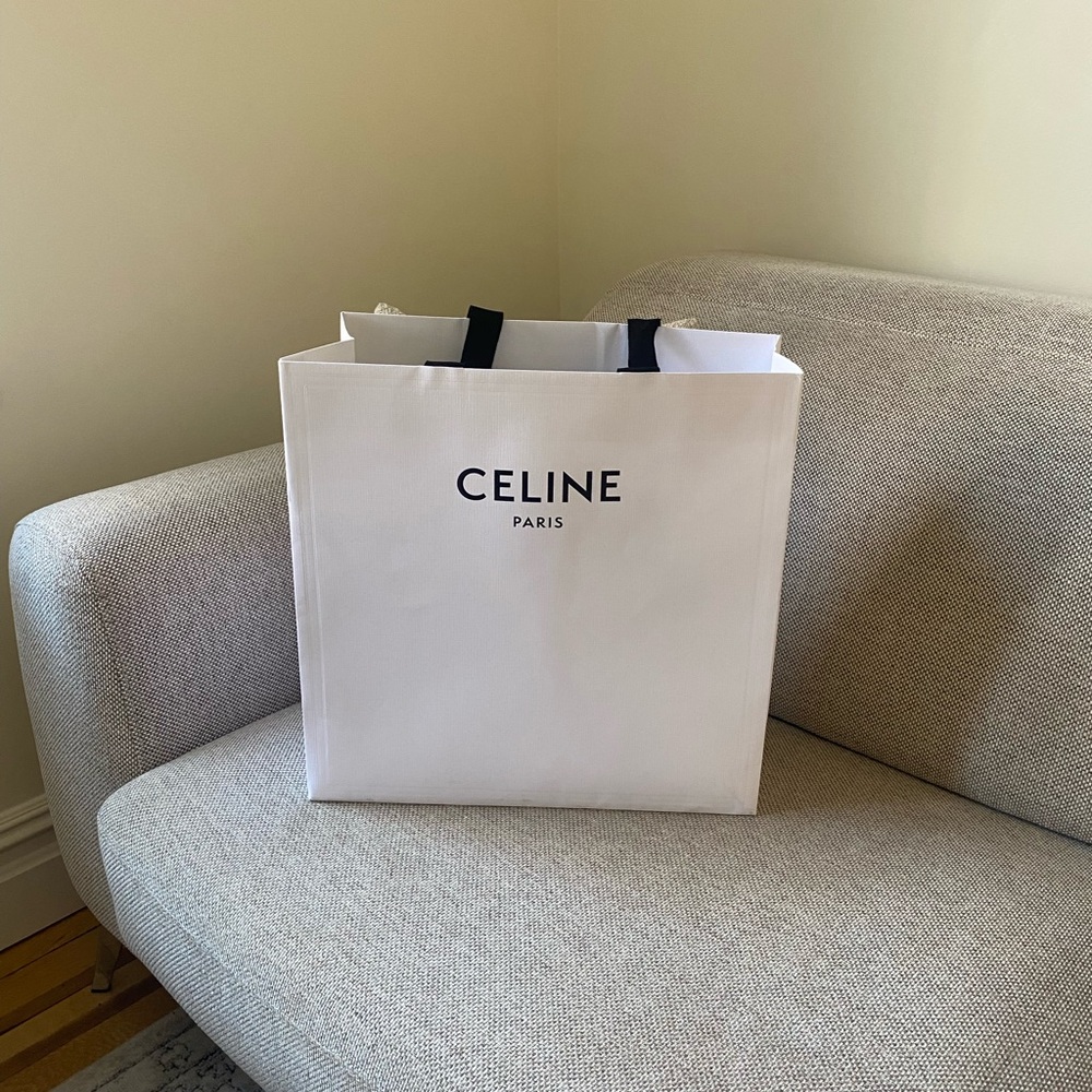 {Celine} Shopping bag.